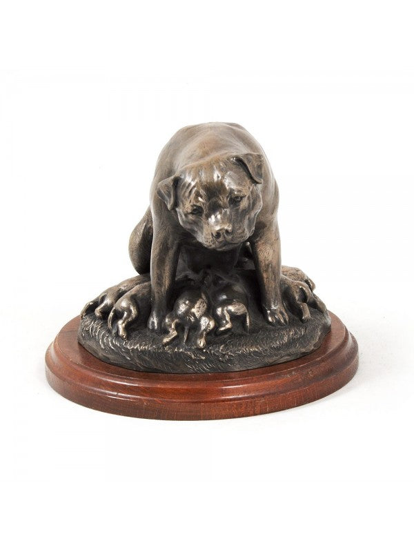 American Staffordshire-statyett brons