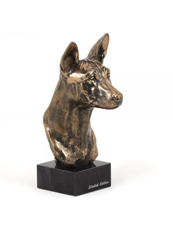 Basenji-figurin brons