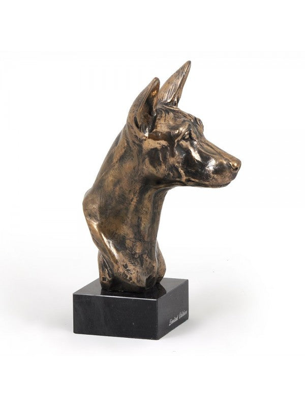 Basenji-figurin brons