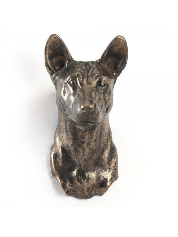 Basenji-figurin brons