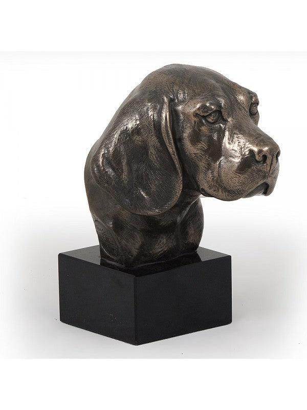 Beagle-figurin brons