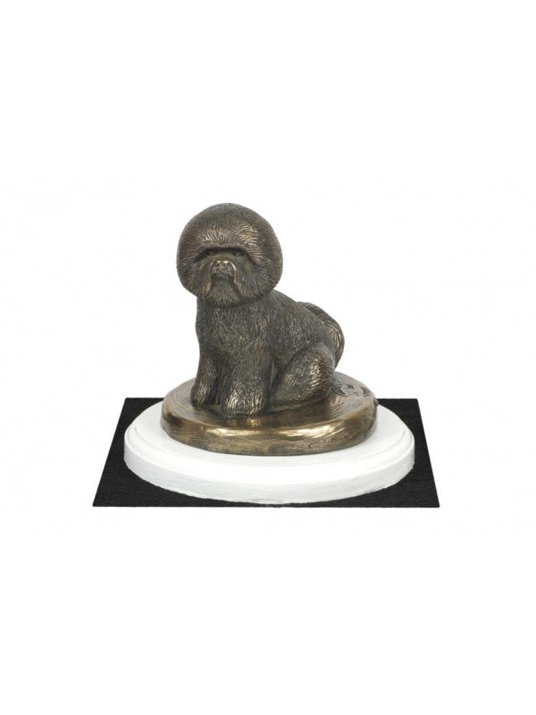 Bichon Frisé-statyett brons
