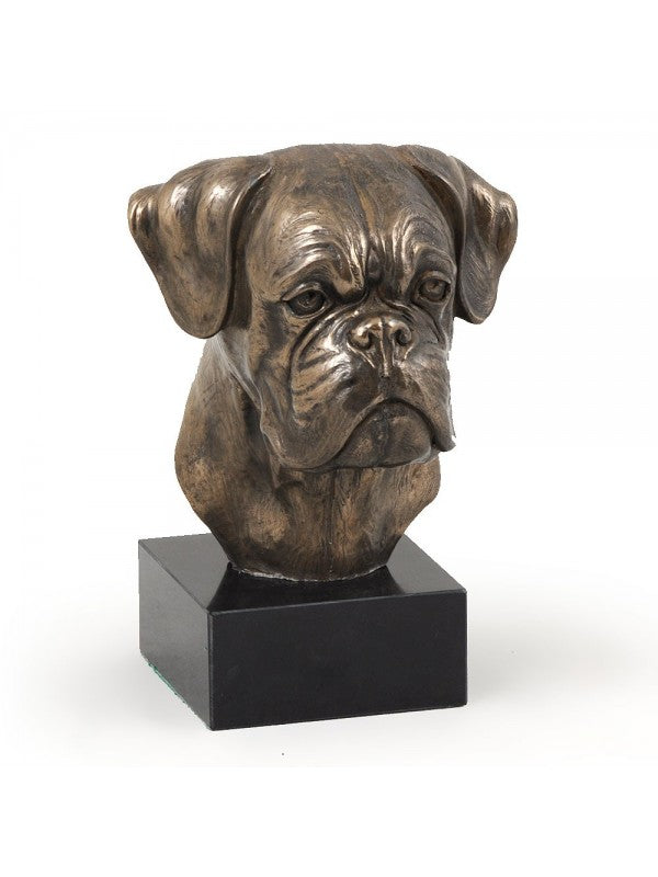 Boxer-figurin brons