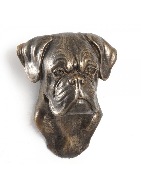 Boxer-figurin brons
