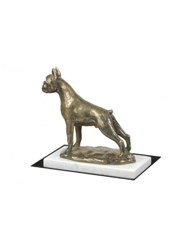 Boxer-statyett brons
