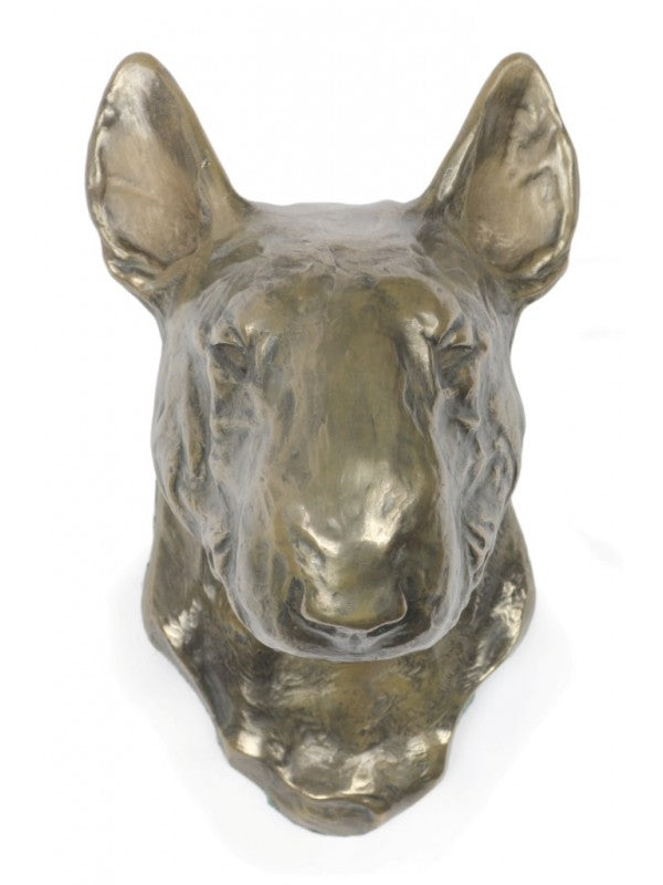 Bullterrier-figurin brons