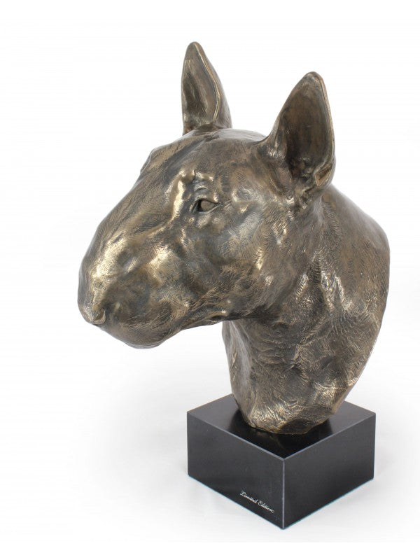 Bullterrier-figurin