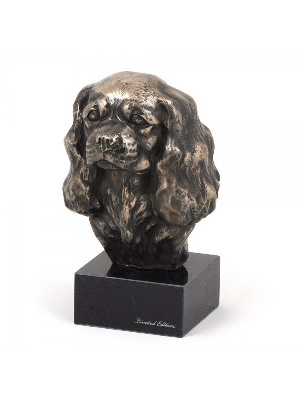 Cavalier king Charles spaniel-figurin brons