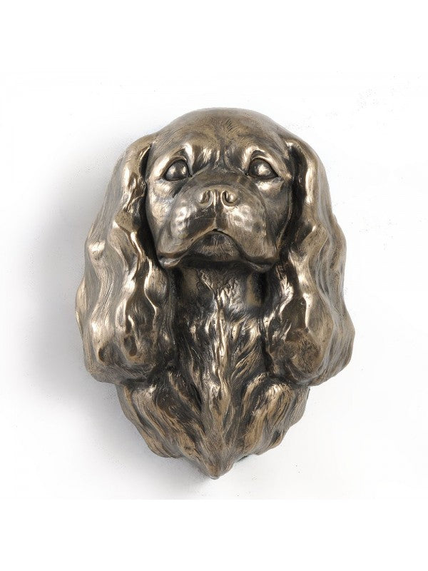 Cavalier King Charles Spaniel-figurin brons