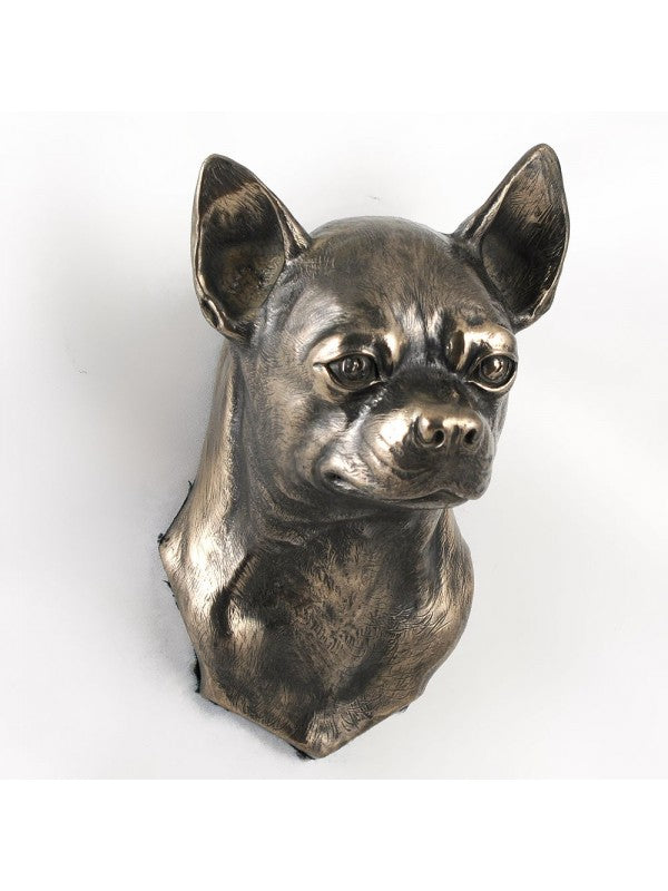 Chihuahua, korthårig-figurin brons