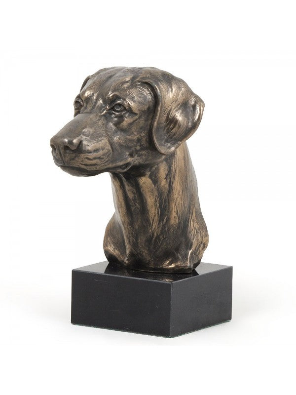 Dobermann pincher-figurin brons