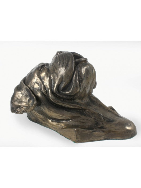 Dogue de bordeaux-figurin brons