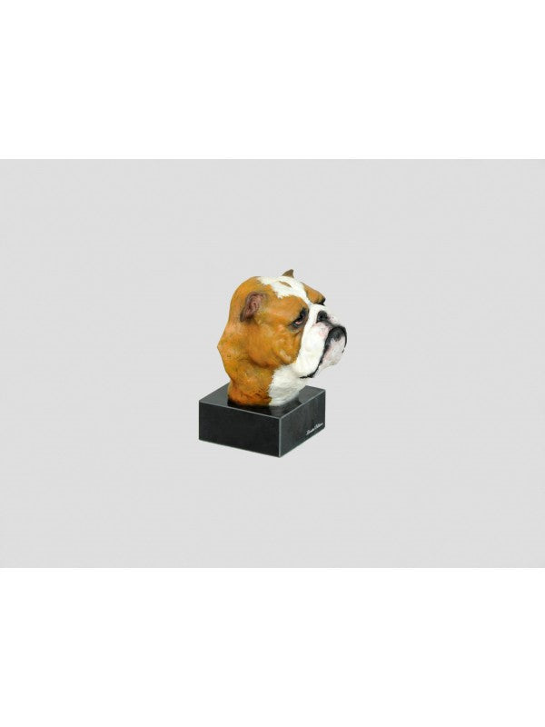 Engelsk bulldogg-figurin