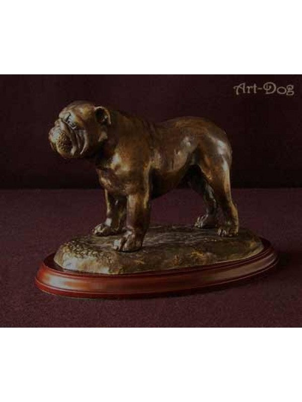 Engelsk bulldogg-figurine