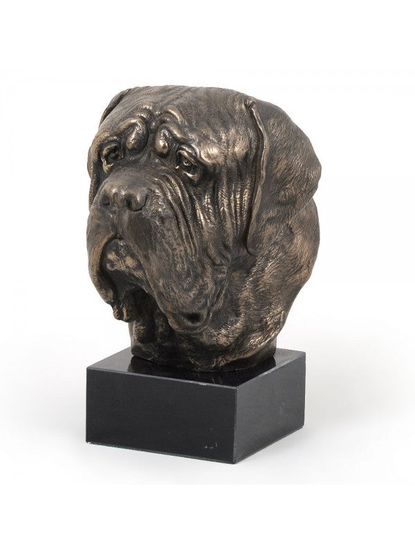 Engelsk mastiff-figurin brons