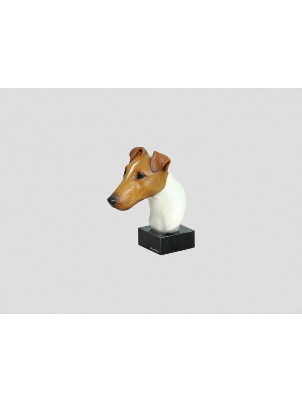 Släthårig foxterrier-figurin