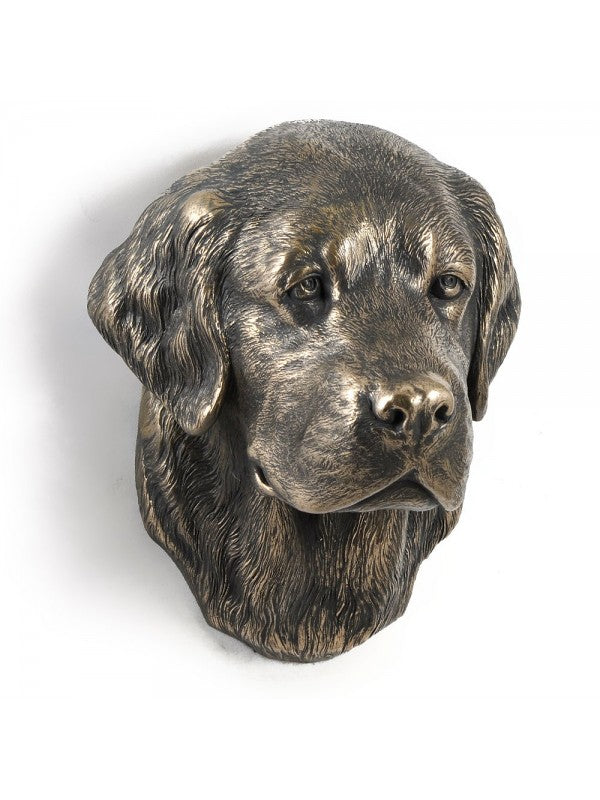 Golden retriever-figurin brons