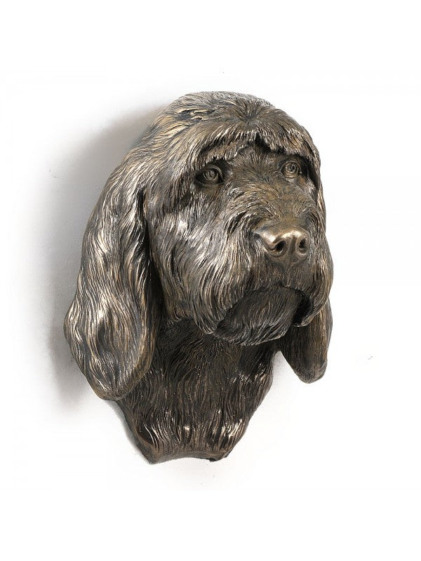 Grand basset griffon vendéen-figurin brons