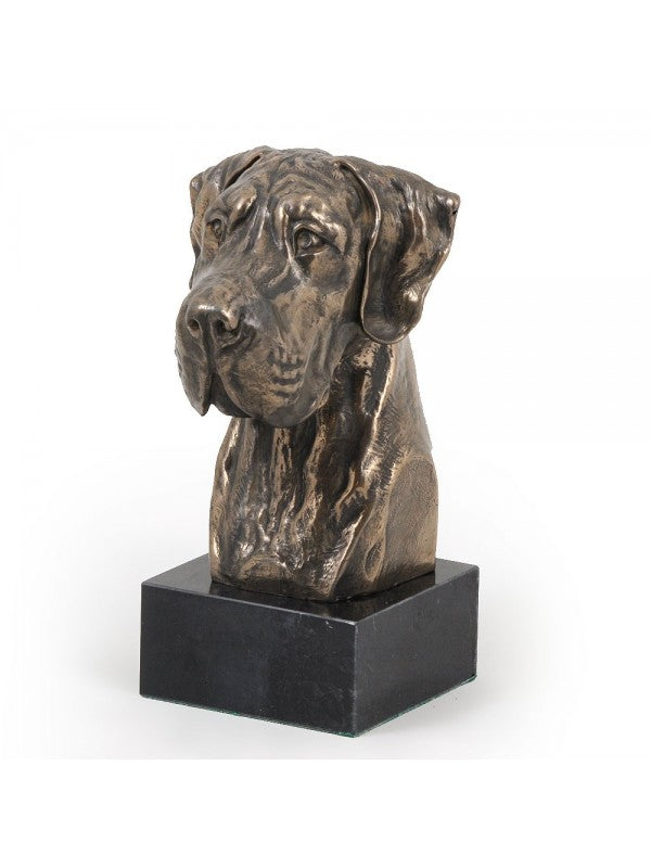 Grand danois-figurin brons
