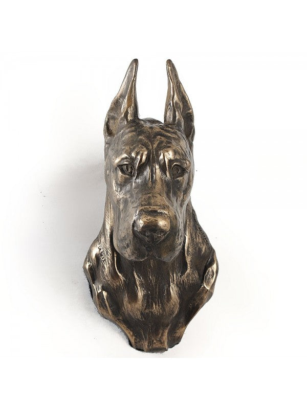 Grand danois-figurin brons