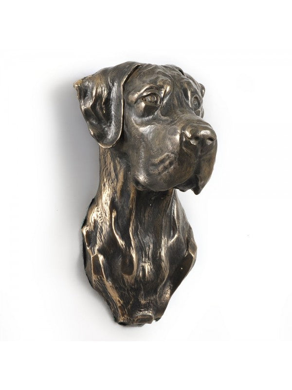 Grand danois-figurin brons