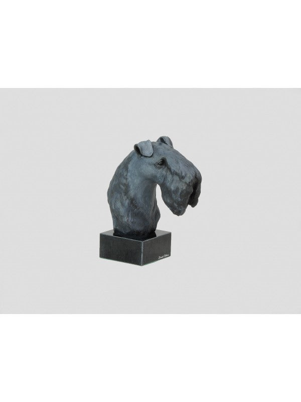 Kerry blue terrier-figurin