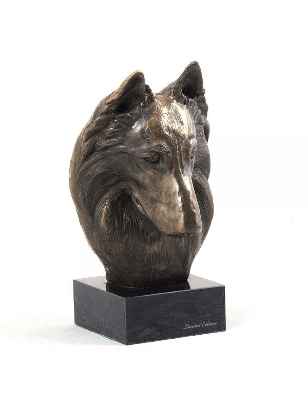 Malinois-figurin brons