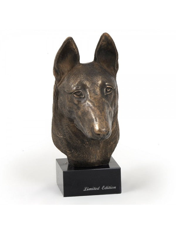 Malinois-figurin brons