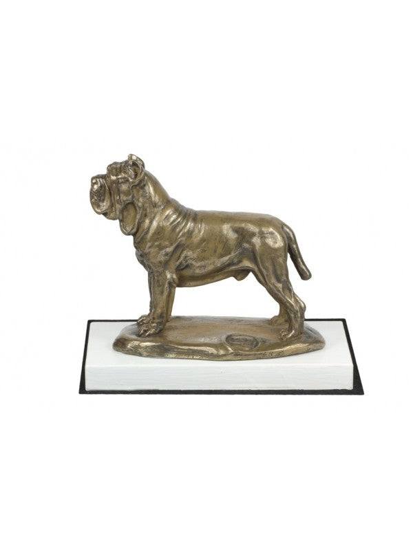 Mastino napoletano-statyett brons