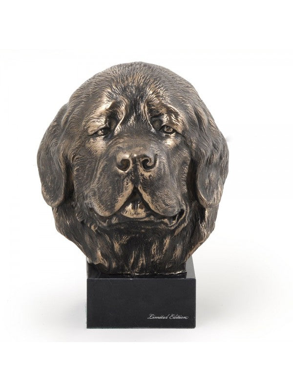 Newfoundlandshund-figurin brons