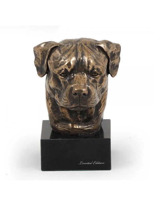 Rottweiler-figurin brons