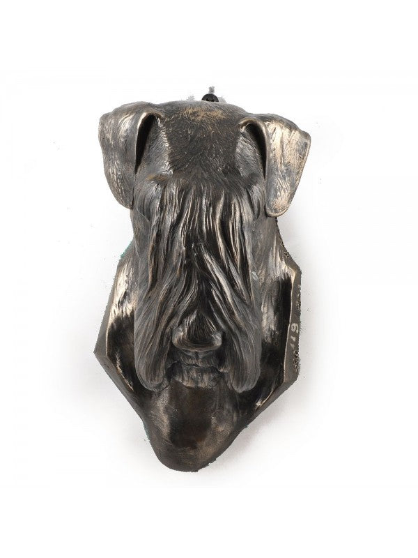 Schnauzer-figurin brons