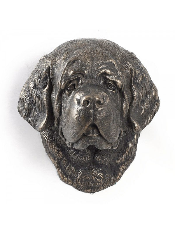 Sankt bernhard-figurin brons