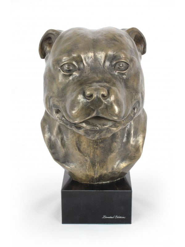Amstaff-figurin brons