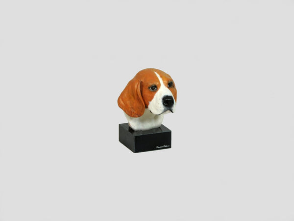 Beagle-figurin brons